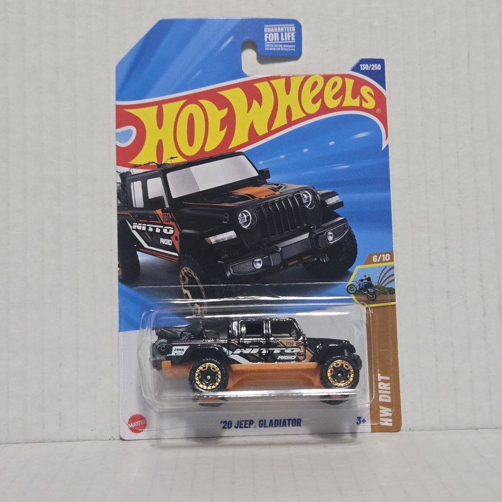 20 Jeep Gladiator 4WD 2020 SUV Truck Hot Wheels 2025 Hotwheels Car Mattel NEW